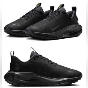 Nike ReactX 💅 Infinity Run 4 Gore-Tex Women’s Sz 8 Black Gray HQ0264-001 NEW